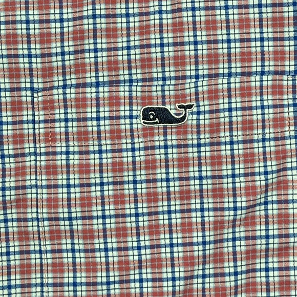 Vineyard Vines Performance Slim Fit Tucker Button Down Shirt Men's M Preppy Date - Picture 9 of 16